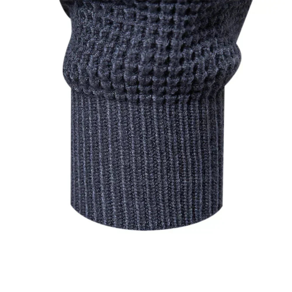 Drechsler Strik Casual Varm Herrepullover